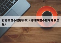 钉钉微信小程序开发（钉钉微信小程序开发流程）